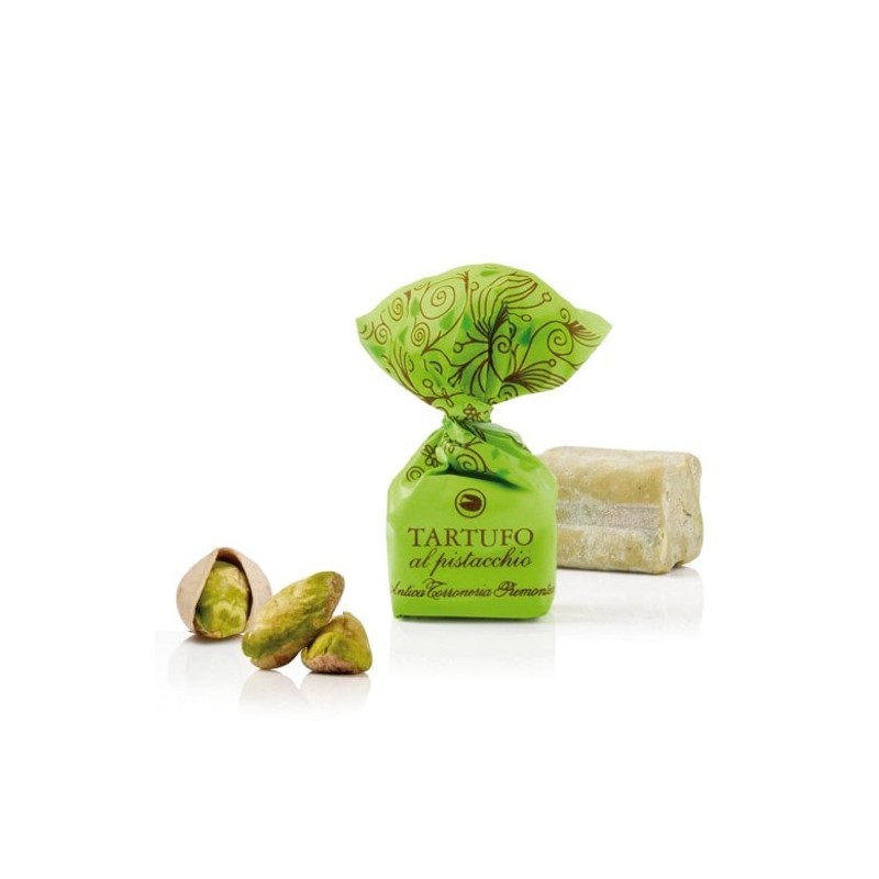 Italiaanse truffelbonbons Pistache per - 1 KG (ca 70 stuks)