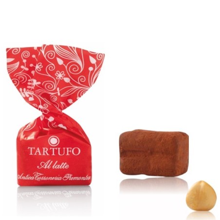 Italiaanse truffelbonbons Melkchocolade per - 1 KG (ca 70 stuks)
