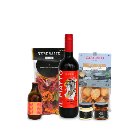 Kerstpakket BRESCIA Borrel & Pasta