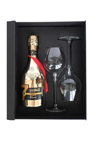 VERONA: Prosecco met twee Italesse prosecco glazen