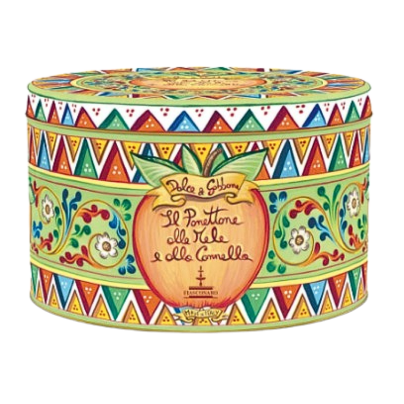 Dolce Gabbana Panettone mela e cannella latta 500gr