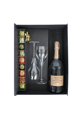 Pakket MONZA - Prosecco & Chocolade glaspakket