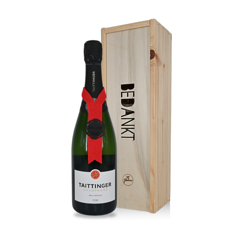 Taittinger Brut Réservé "Bedankt" Taittinger Brut Réservé "Bedankt"